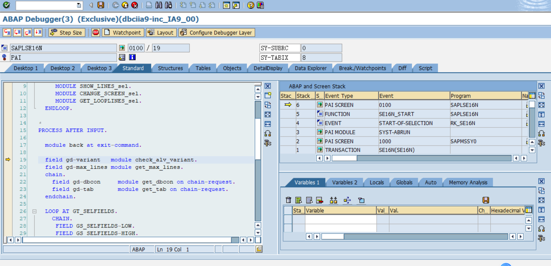 sapse16n修改或增加数据
