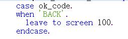 【ABAP】dialog 子屏幕中不允许SET SCREEN